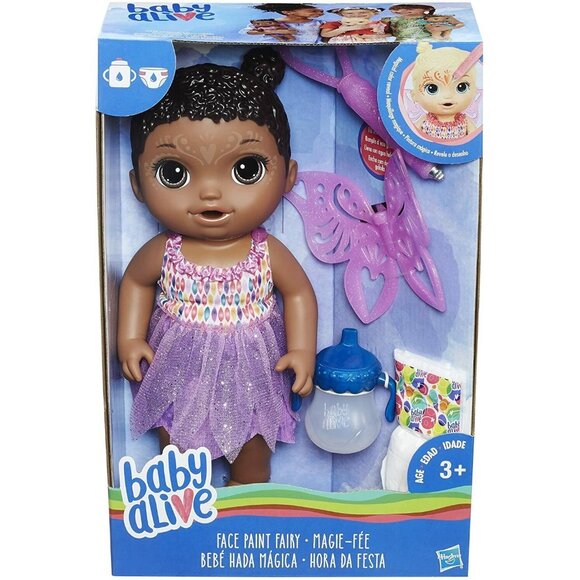 Baby Alive Face Paint Fairy Doll With Accessories New in Box - Picture 2 of 3